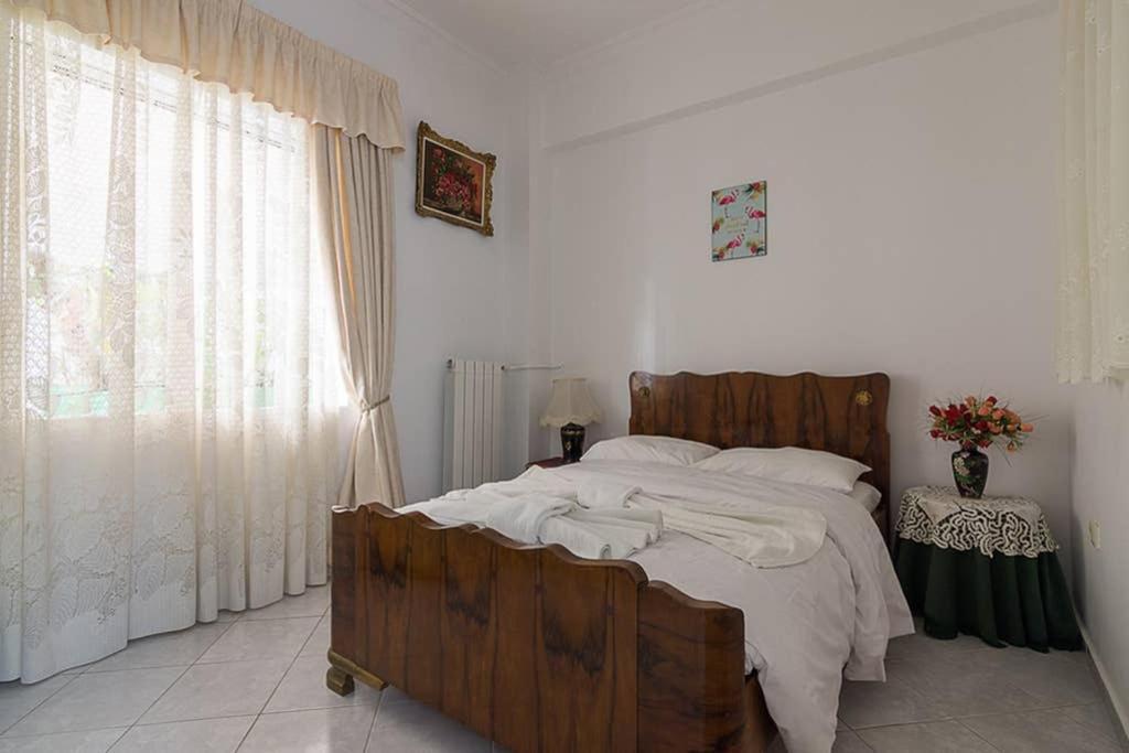 Vintage Style Apartment With Beautiful Backyard アテネ エクステリア 写真