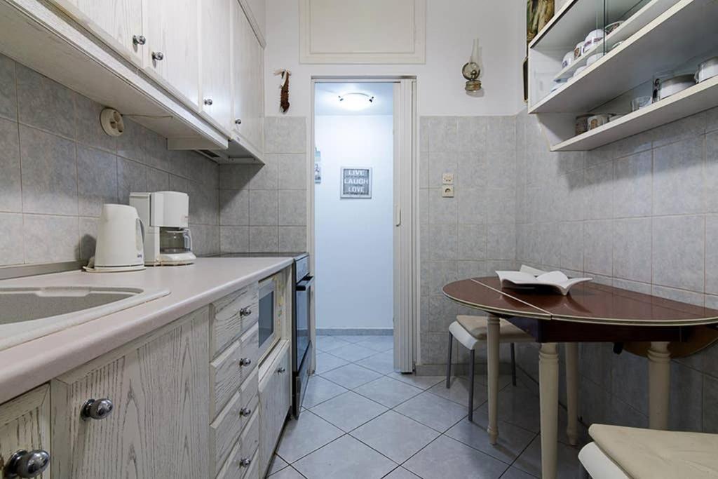 Vintage Style Apartment With Beautiful Backyard アテネ エクステリア 写真